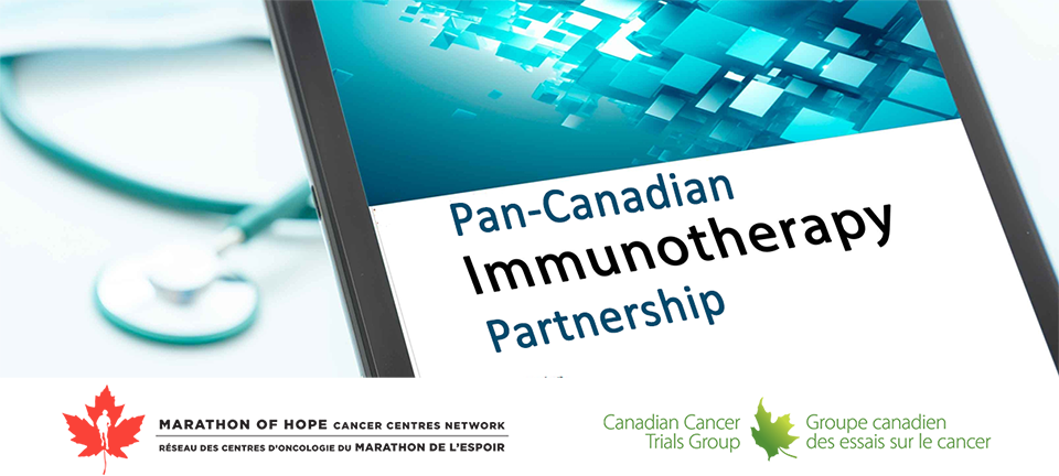 Marathon of Hope Cancer Centres Network and Canadian Cancer Trials Group partner on three pan-Canadian projects aimed at making immunotherapy more effective for cancer patients