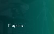 IT update New login screen for users