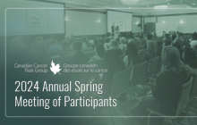  CCTG Annual Spring Meeting of Participants Friday, May 3 to Sunday, May 5 