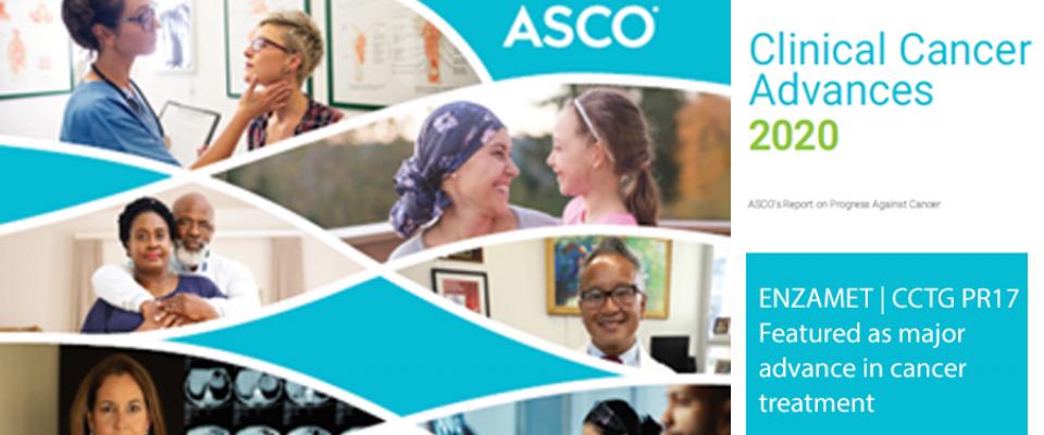 PR17 (ENZAMET) featured in ASCO's Clinical Cancer Advances 2020