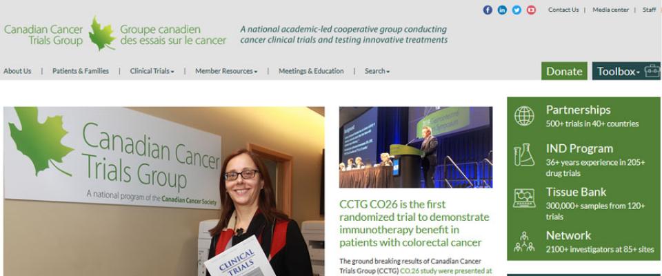 CCTG launches new look for website