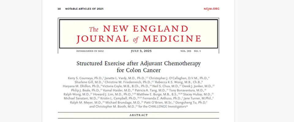 CO21 chosen as one of  NEJM Notable Articles of 2025 