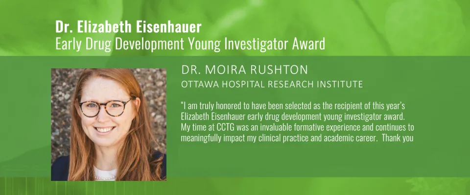 Dr. Moira Rushton Ottawa Hospital Research Institute
