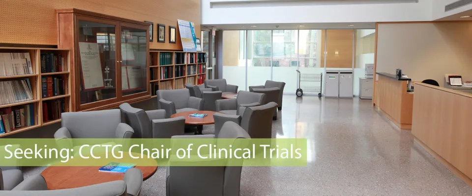 Chair in clinical trials job posting